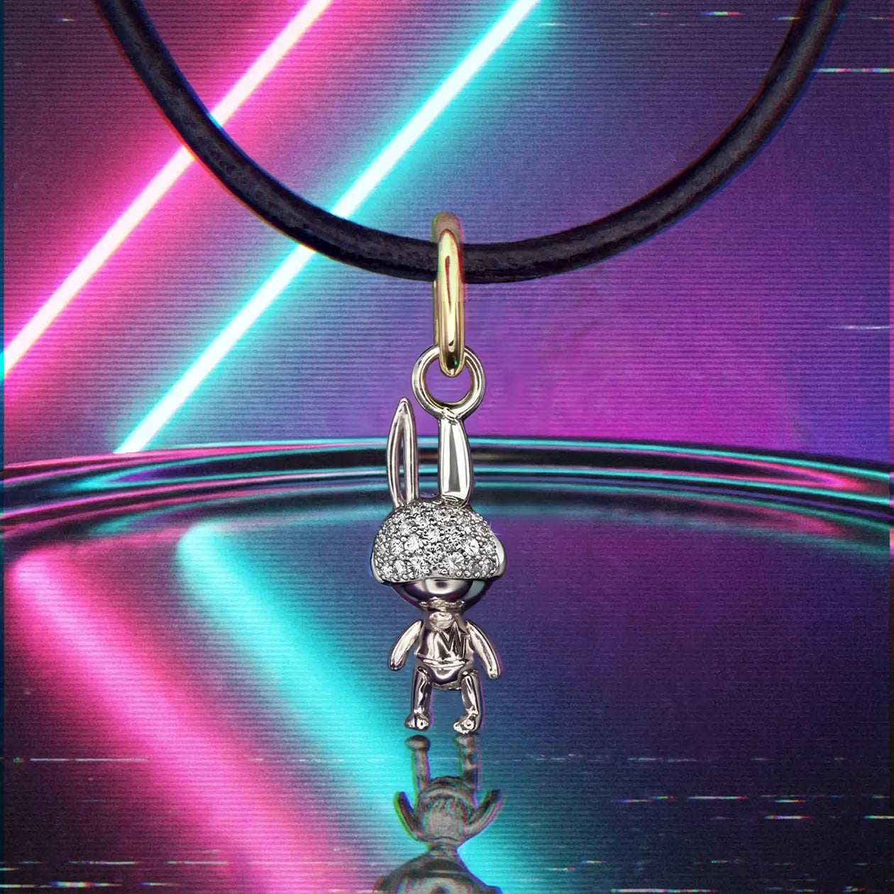 Pave Mini Charm