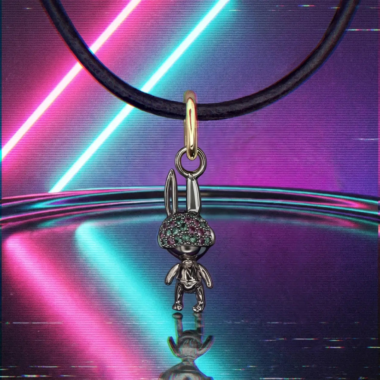 Pave Mini Charm