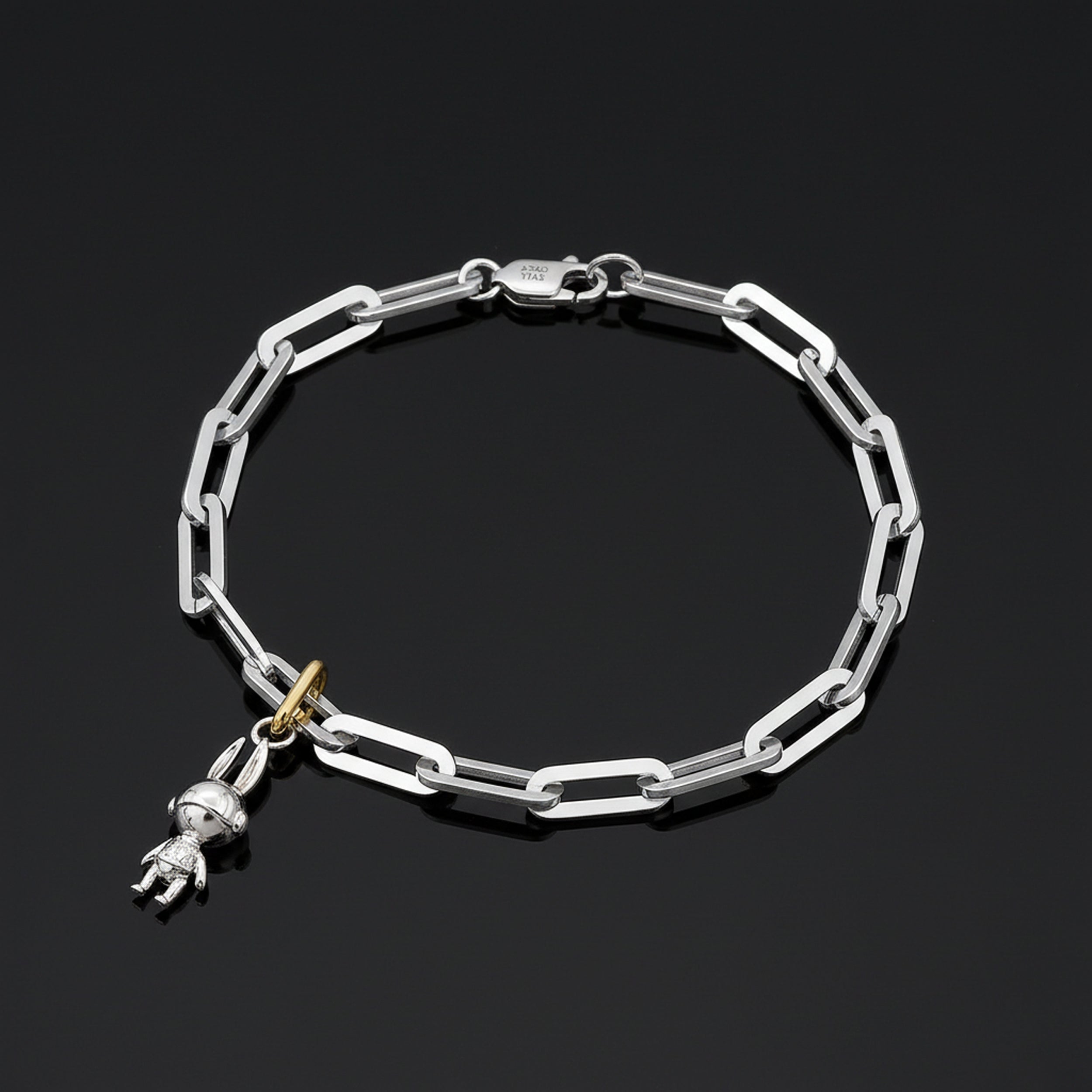 Charm Link Chain Bracelet