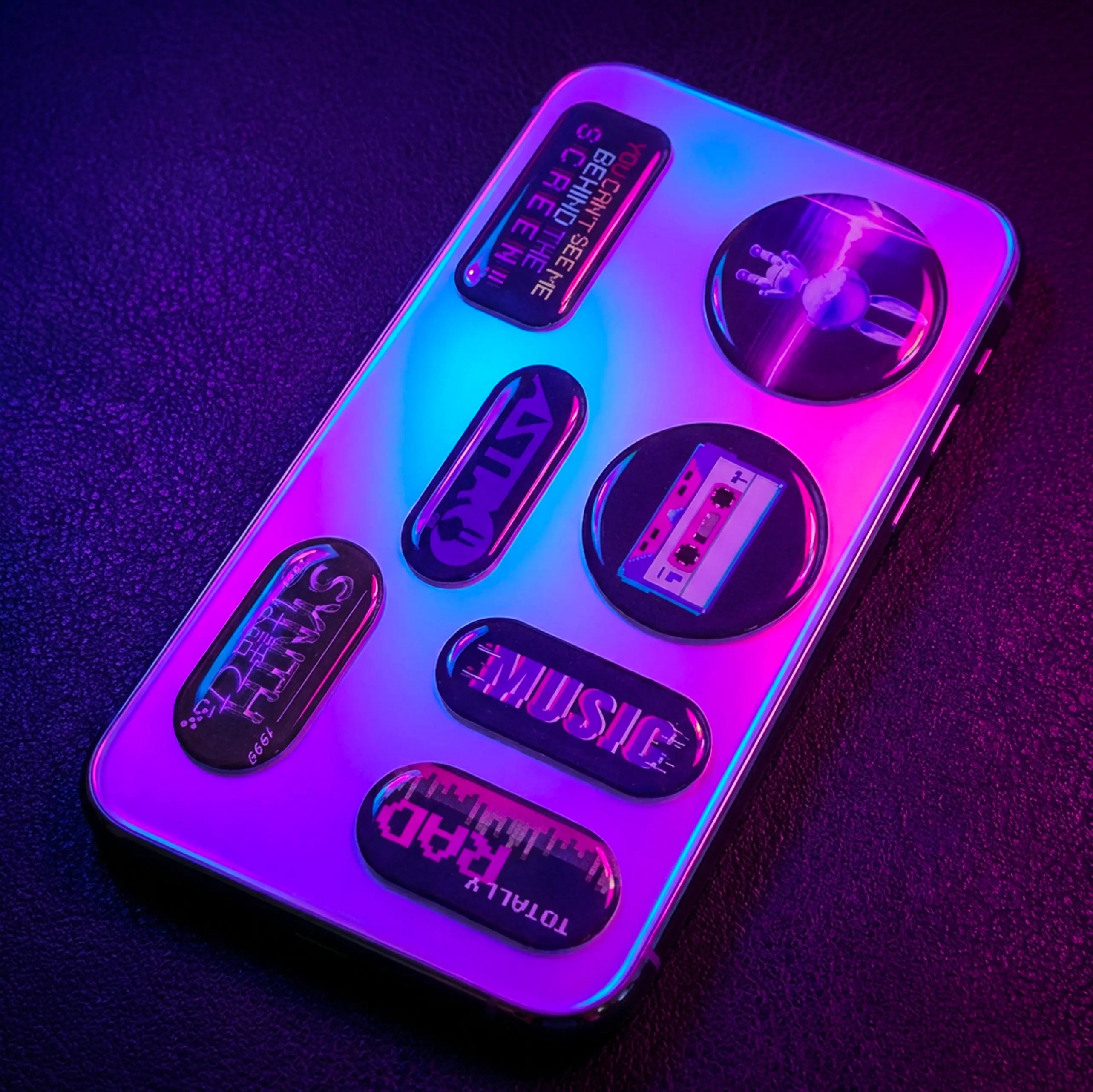 Neon Nights Sticker Set